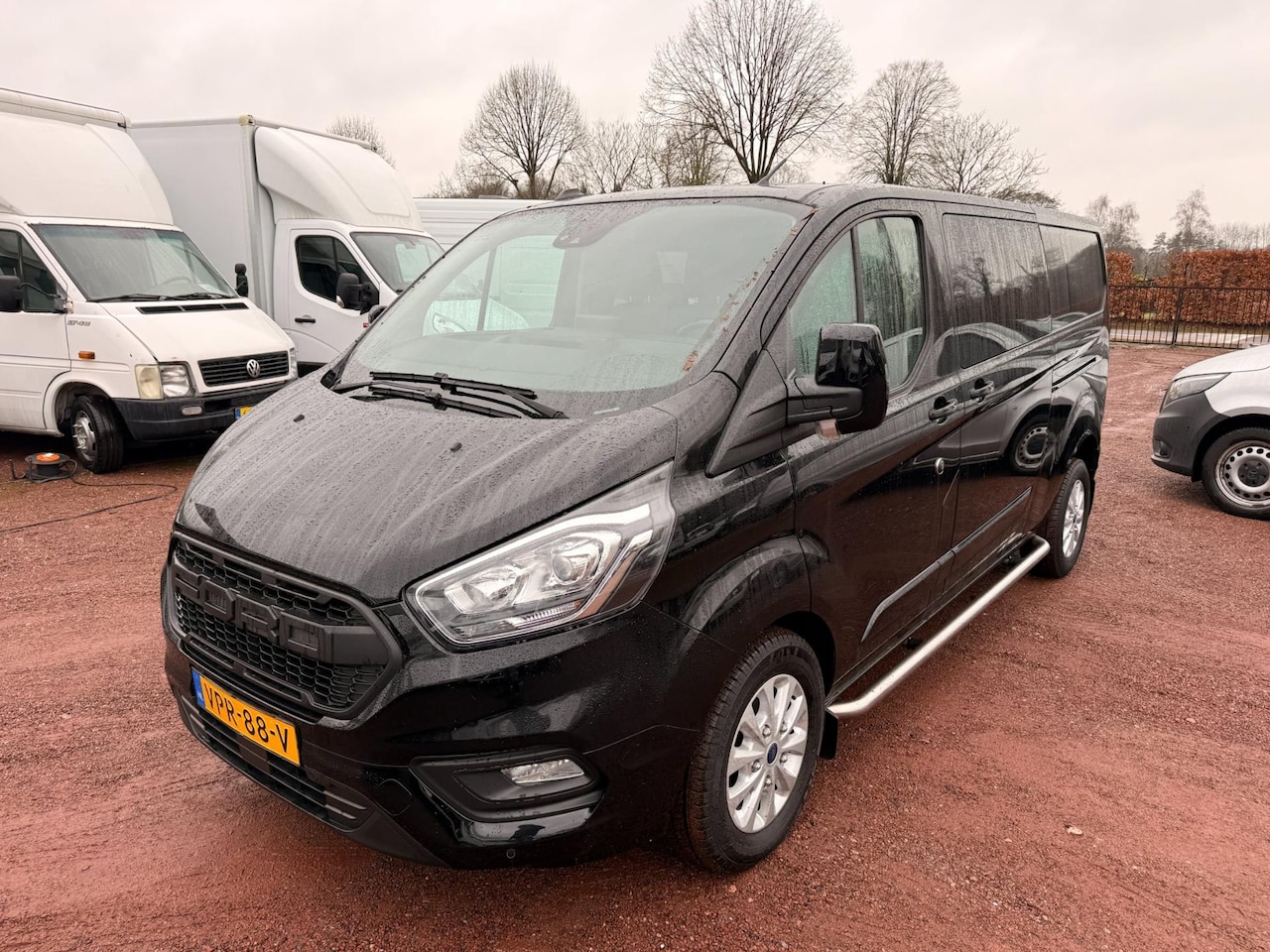 Ford Transit Custom - 320 2.0 TDCI L2H1 Limited DC 2x Schuifdeur Leer - AutoWereld.nl