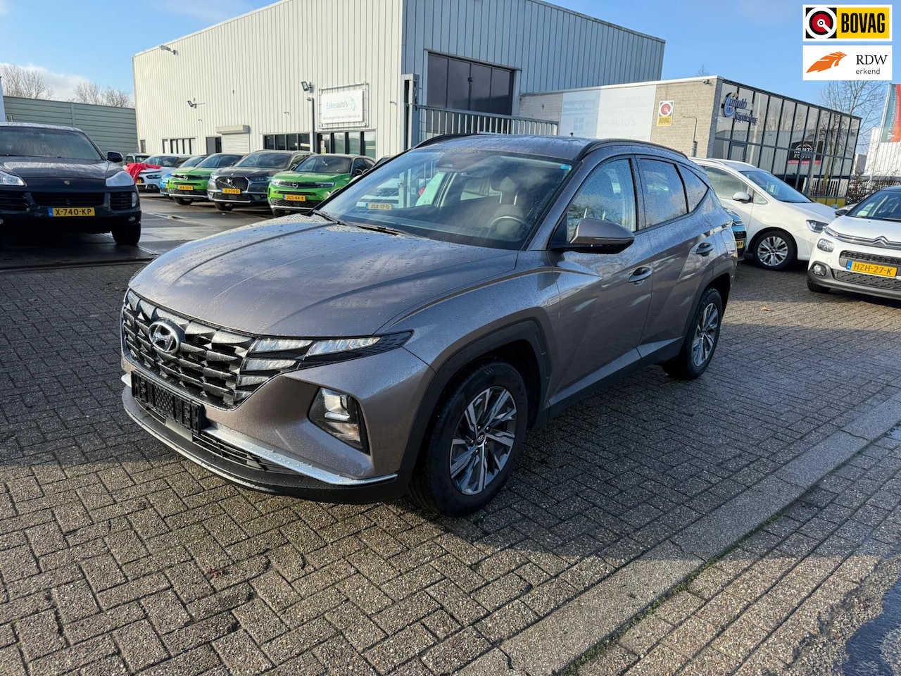 Hyundai Tucson - 1.6 T-GDI MHEV Comfort 1.6 T-GDI MHEV Comfort, Automaat, Navi, 12 mnd Garantie - AutoWereld.nl