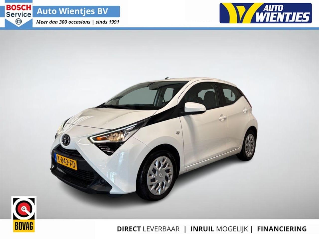 Toyota Aygo - 1.0 VVT-i | X-Play 5-Drs | Airco | Camera | Carplay - AutoWereld.nl