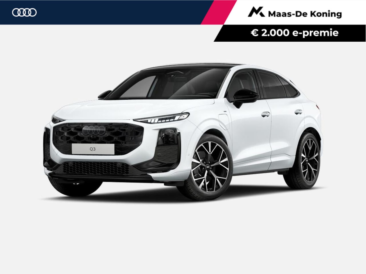 Audi Q3 Sportback - 1.5 TFSI e-hybrid S edition 272 PK · Techniekpakket plus · Panorama-glasdak · Privacy glas - AutoWereld.nl