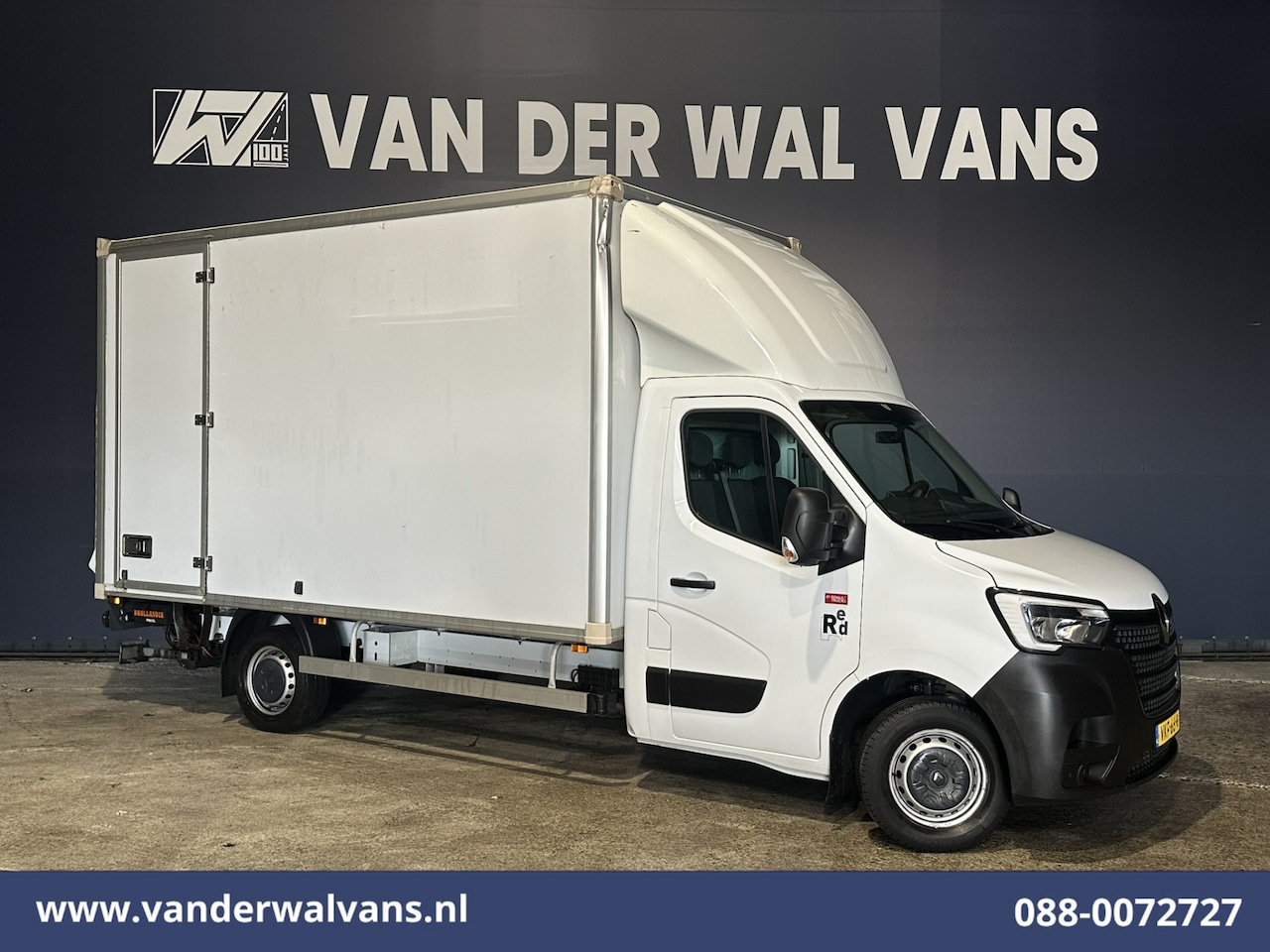 Renault Master - 2.3 dCi 146pk Bakwagen 233cm Hoog Laadklep Zijdeur Euro6 Airco | LED | Cruisecontrol Lat o - AutoWereld.nl