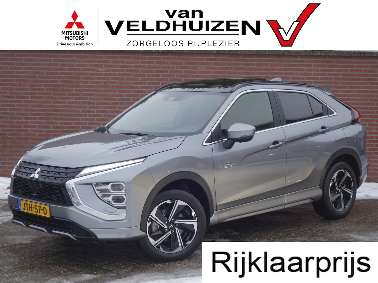 Mitsubishi Eclipse Cross - 2.4 PHEV Instyle | schuif/kanteldak | leer | trekhaak - AutoWereld.nl