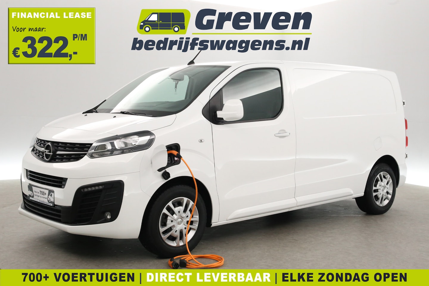 Opel Vivaro-e - L2H1 Edition 50 kWh | SOH 97% | Snelladen | Airco | Cruise | 3-Zits | Carplay | Parkeersen - AutoWereld.nl