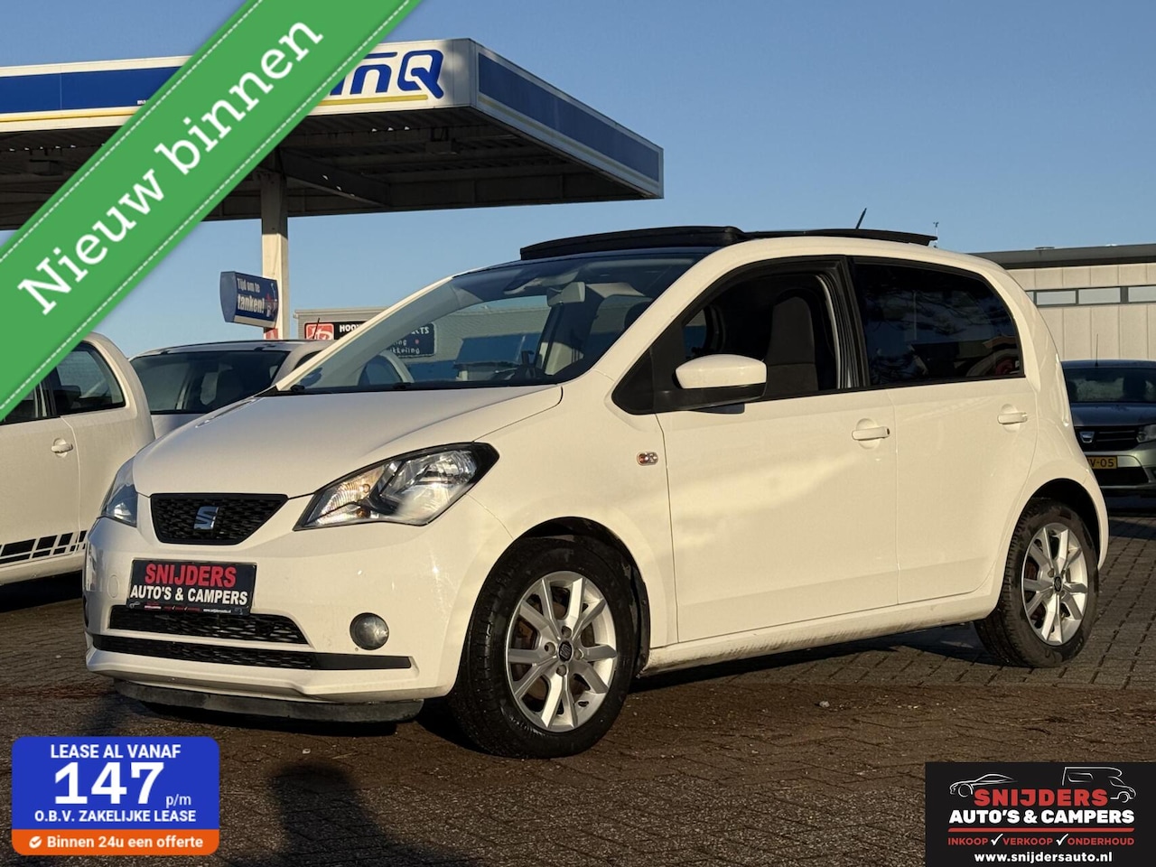 SEAT Mii - 1.0 Sport Intense 1.0 Sport Intense,pano,clima,leder.PDC,cruise - AutoWereld.nl
