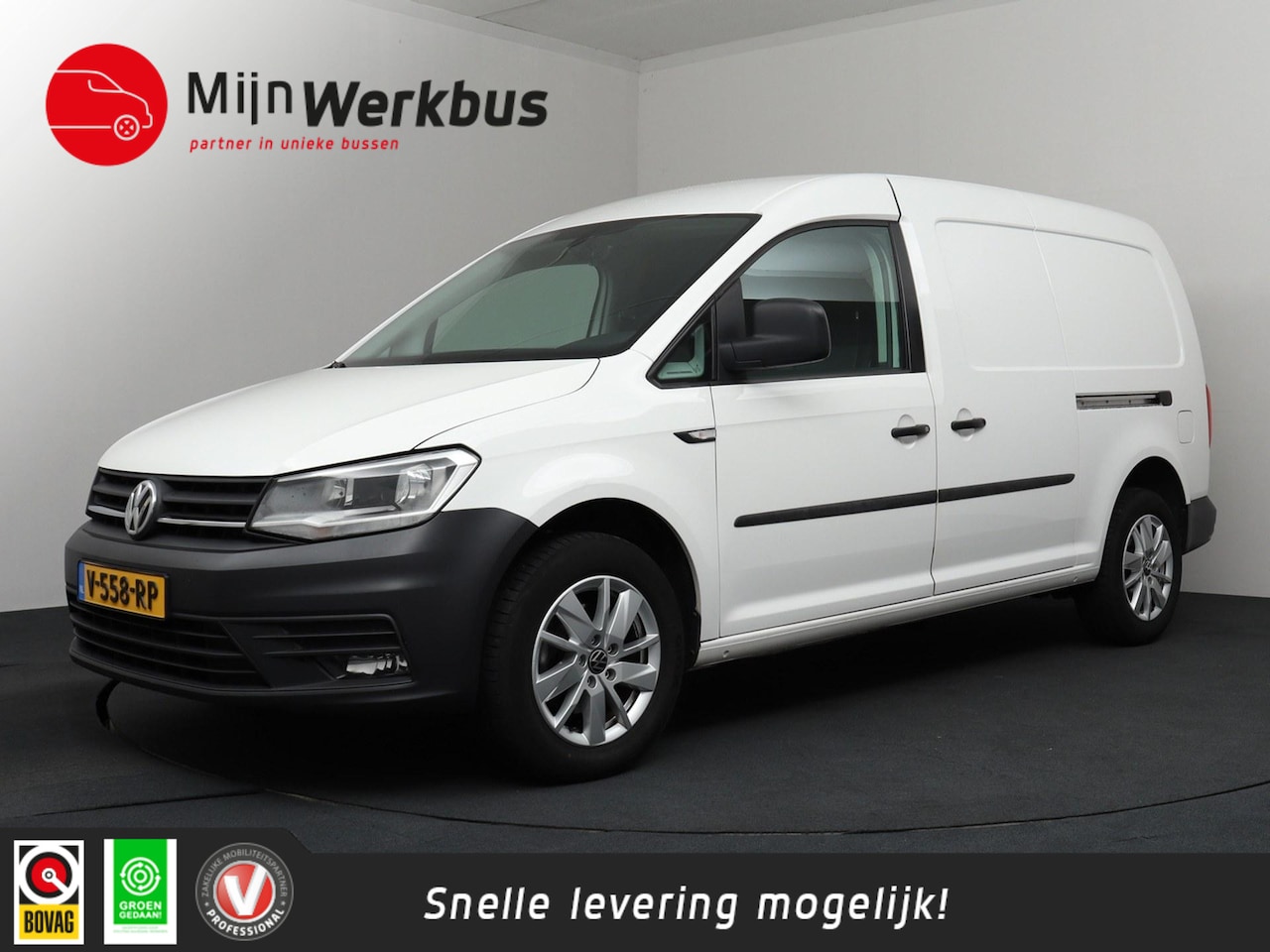 Volkswagen Caddy Maxi - 2.0 TDI L2H1 BMT Highline | 2X Schuifdeur! | Trekhaak | Navigatie | Automaat! - AutoWereld.nl