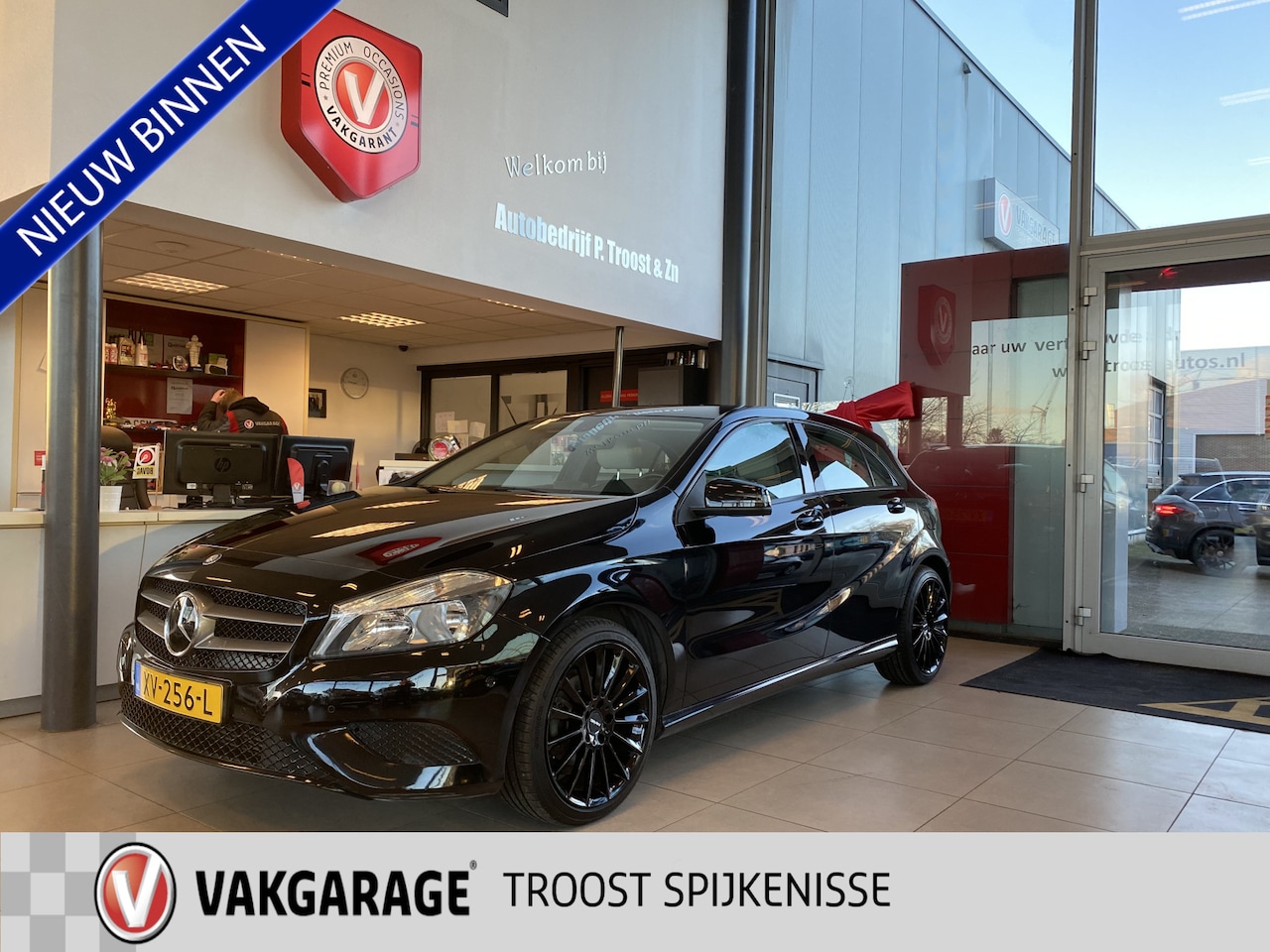 Mercedes-Benz A-klasse - 160 CDI Prestige Navigatie/Parkeersensoren rondom/Lederen bekleding/Lichtmetalen velgen/Ai - AutoWereld.nl