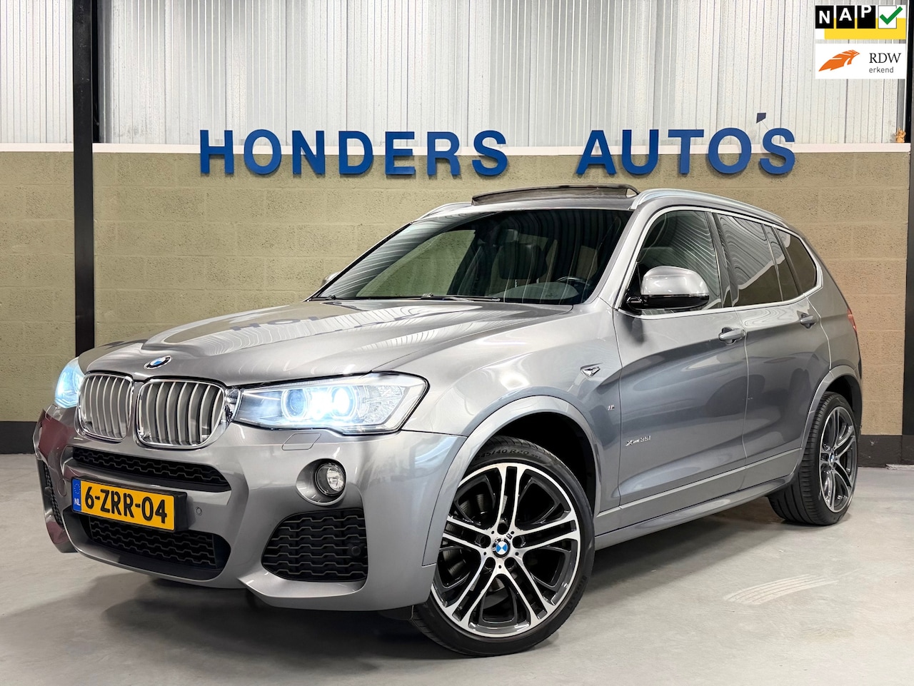 BMW X3 - XDrive35i Executive M-SPORT I PANO I TREKHAAK I XENON I ORIG.NL I SPORTSTOEL I NAVI I PARK - AutoWereld.nl