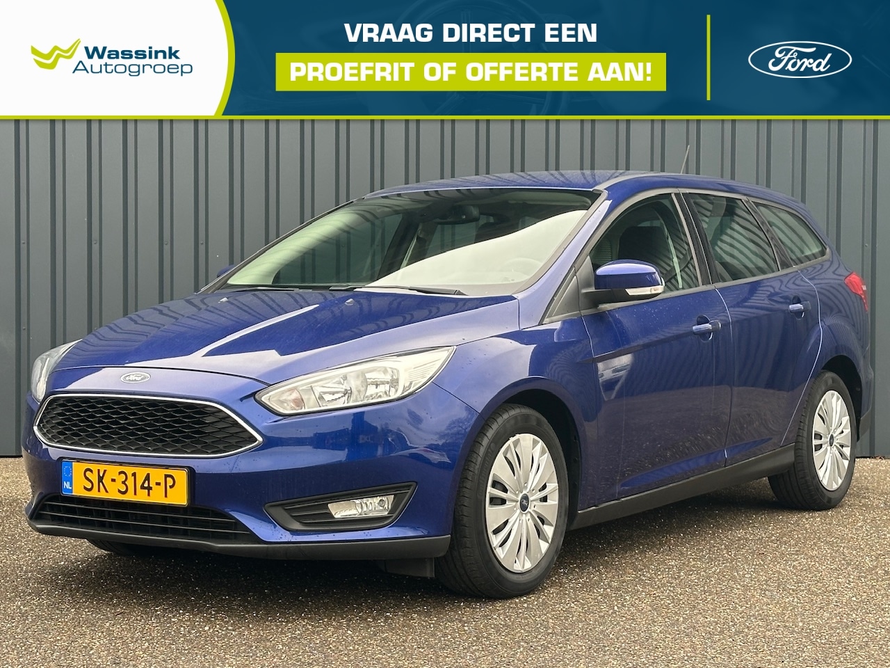 Ford Focus - 1.0 EcoBoost 100pk 5-deurs Lease Edition I Carplay I Navigatie I Voorruit Verwarming I PDC - AutoWereld.nl