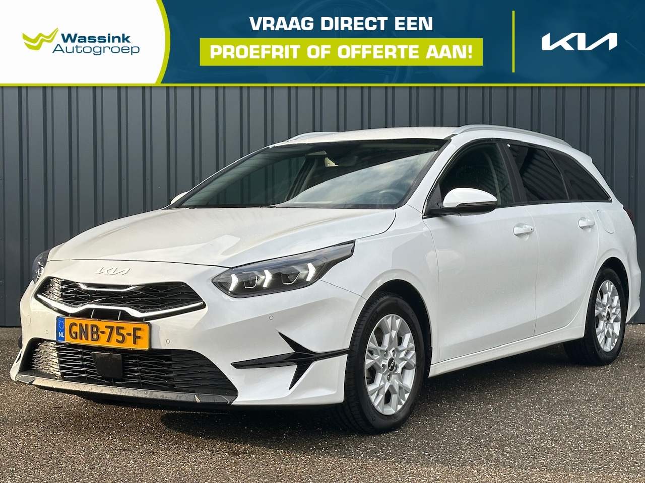 Kia Cee'd Sportswagon - Ceed Sw 1.0 T-GDi 100pk DynamicPlusLine I Stoel-Stuurverwarming I Elektrische Klep I Half - AutoWereld.nl