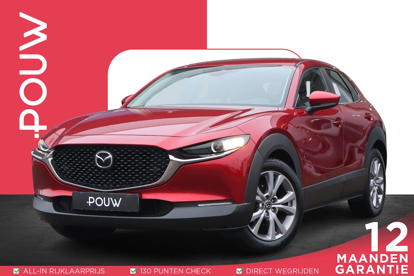 Mazda CX-30 - 2.0 e-SkyActiv-X 180pk M Hybrid Comfort | Head-up Display | Elektrische Achterklep | Navig - AutoWereld.nl