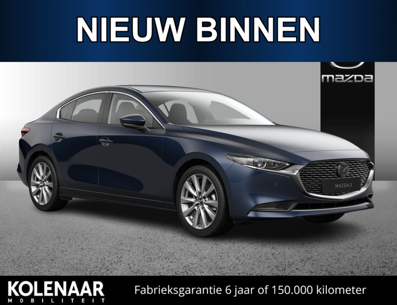 Mazda 3 - Sedan Exclusive-Line Business Edition 2.5 automaat e-Sky-G 140pk/Januari leverbaar - AutoWereld.nl