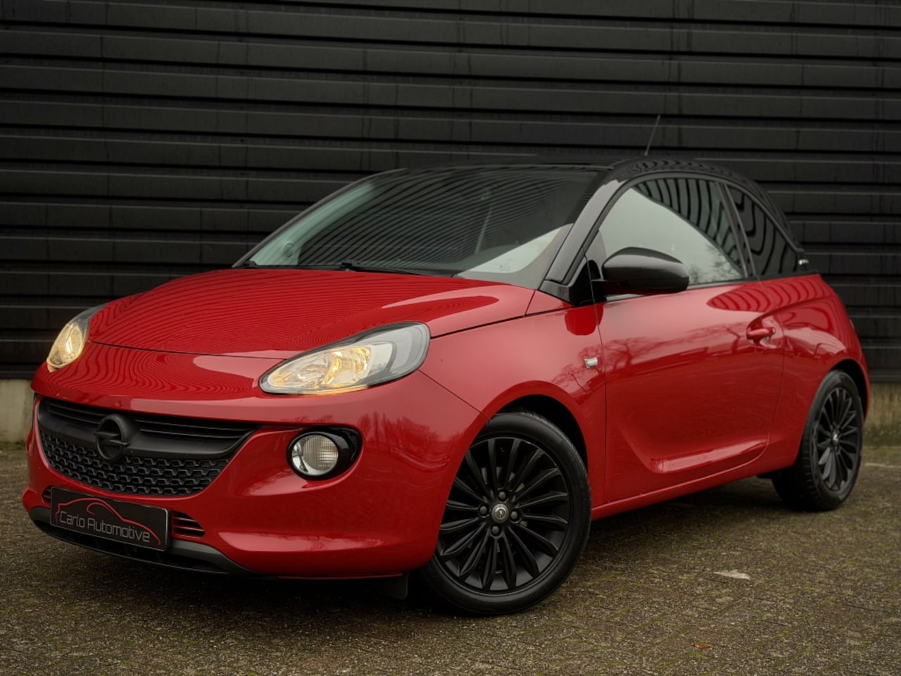 Opel ADAM - 1.0 Turbo Slam LEER|PANO|STUUR+STOELVERW|NAVI|PDC - AutoWereld.nl