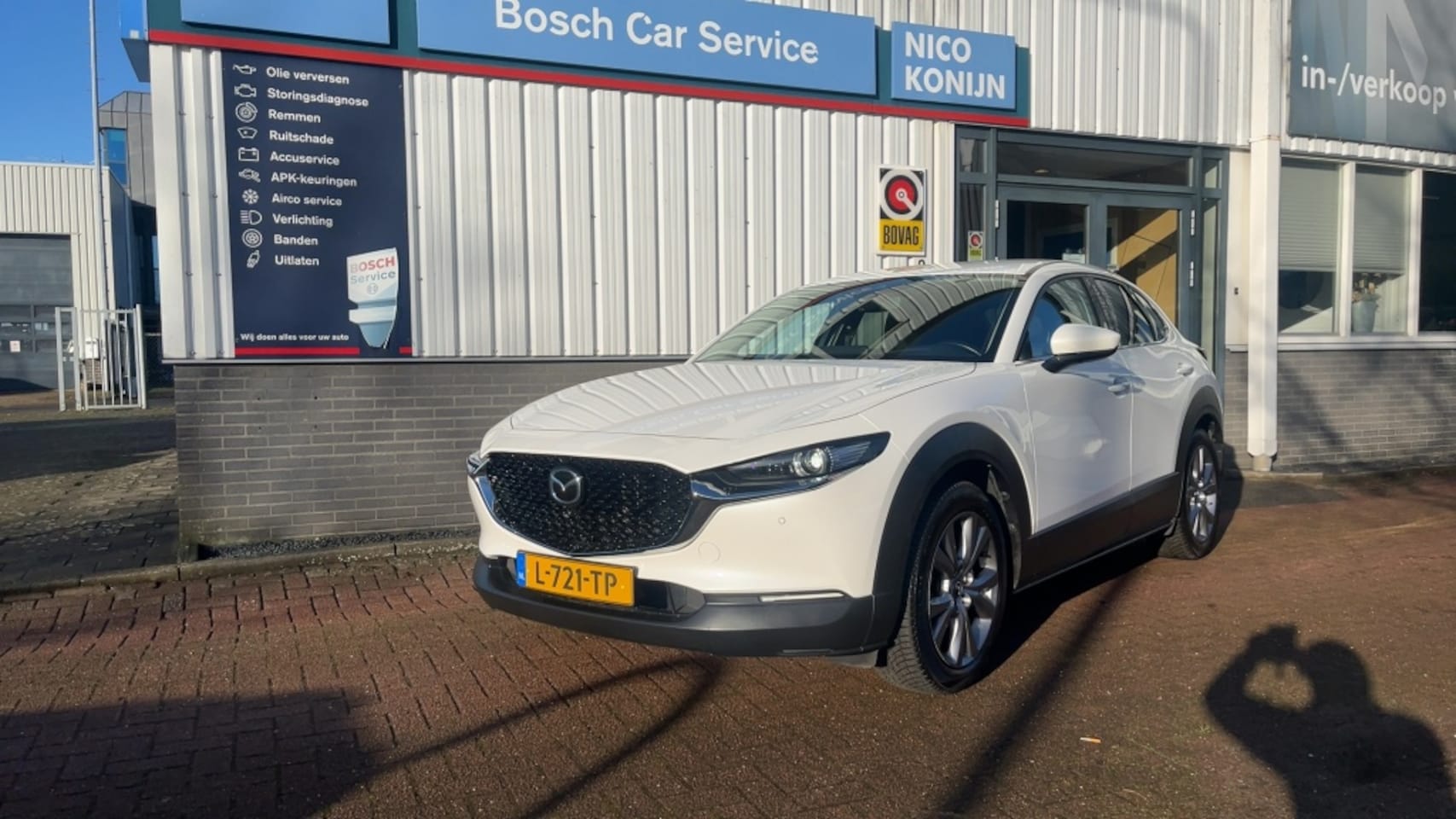 Mazda CX-30 - 2.0 eSA-X Sportive ,cruise, Navi, Stoelverw, trekhaak - AutoWereld.nl