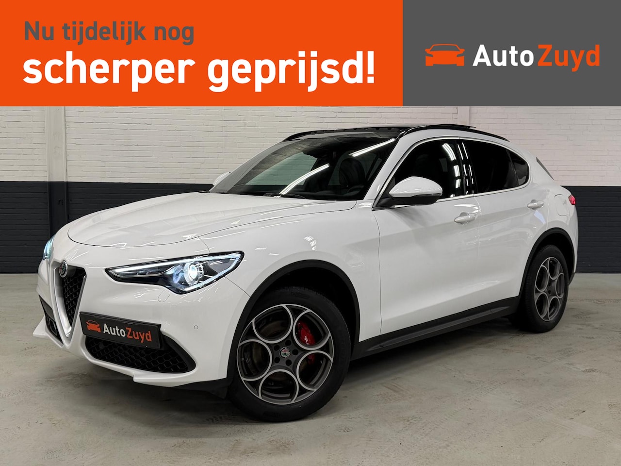 Alfa Romeo Stelvio - 2.0 T AWD / Pano / Navi / Camera / CarPlay / Stuur-Stoel-Verwarming - AutoWereld.nl