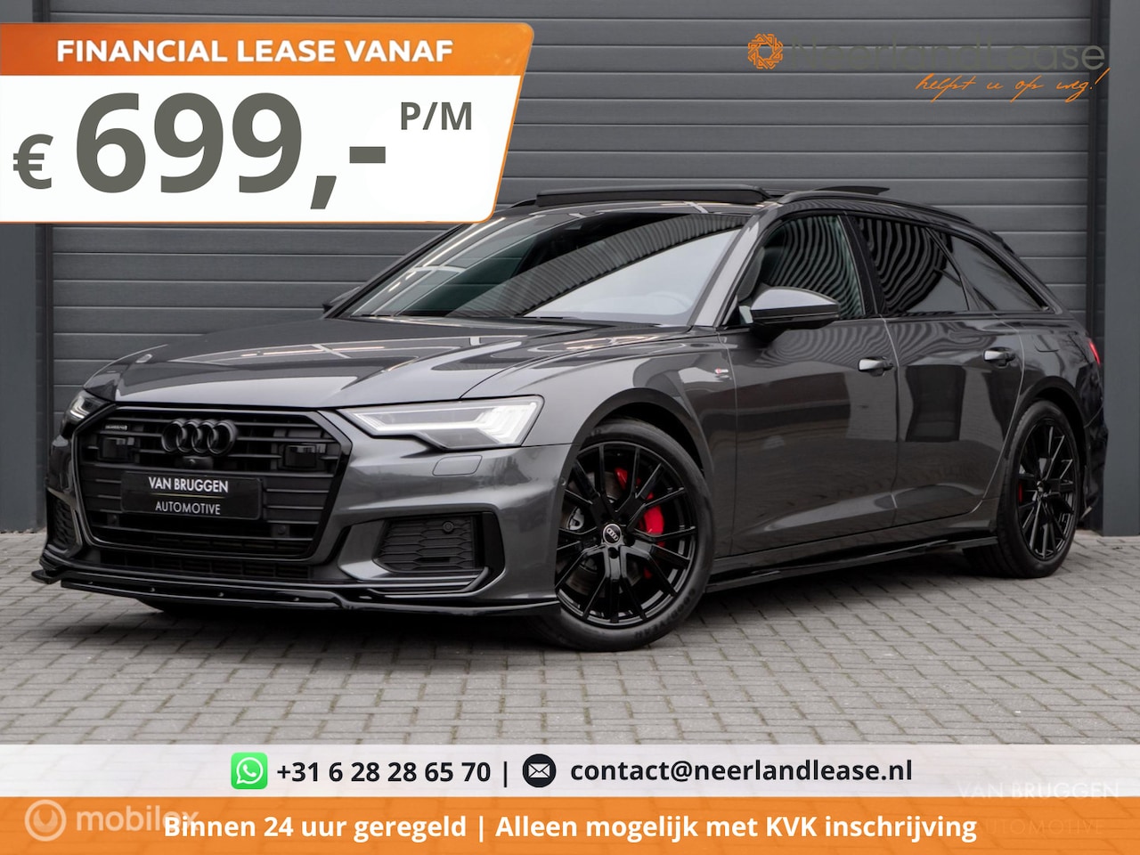 Audi A6 Avant - 55 TFSI e | Zakelijk leasen vanaf €699 p/m - AutoWereld.nl