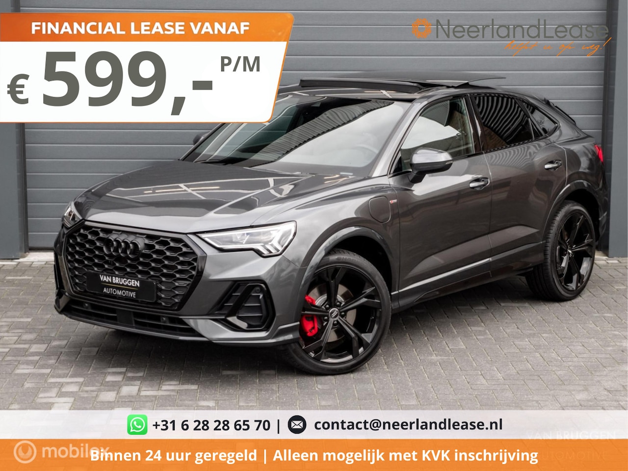 Audi Q3 Sportback - 45 TFSI e| Zakelijk leasen vanaf €599 p/m - AutoWereld.nl