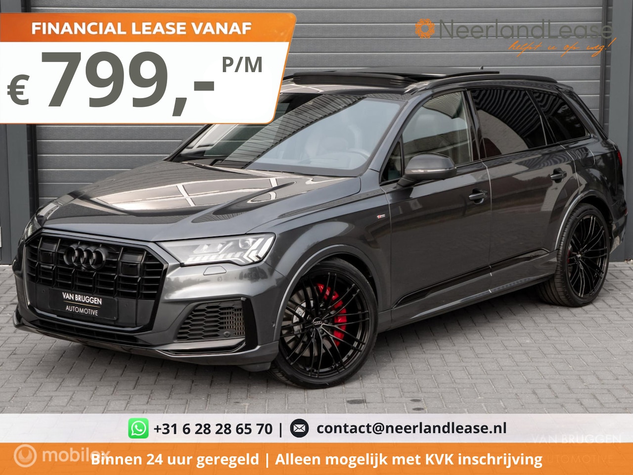 Audi Q7 - 60 TFSI e | Zakelijk leasen vanaf €799 p/m - AutoWereld.nl