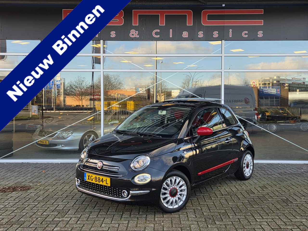 Fiat 500 - 1.2 Lounge Schuifdak Airco Citysteering - AutoWereld.nl