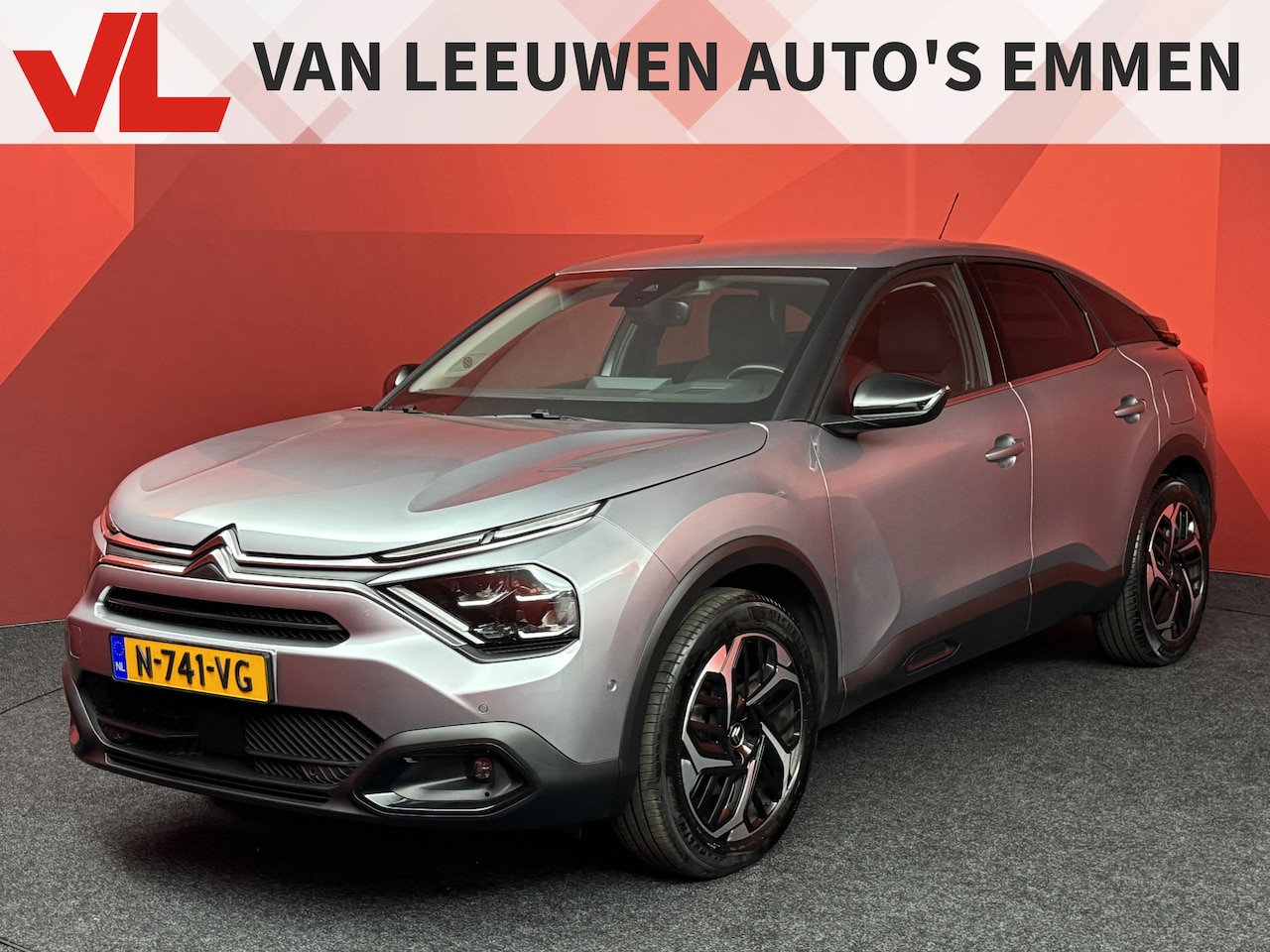 Citroën C4 - 1.2 Puretech Shine | Camera | Head-up display | Navigatie | APK 18-11-2027 | - AutoWereld.nl