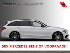 Mercedes-Benz C-klasse Estate - AMG 43 4MATIC NIGHT-PAKKET LEDER PERFORMANCE STOELEN MEMORY DISTRONIC 360-CAMERA HEAD-UP 1