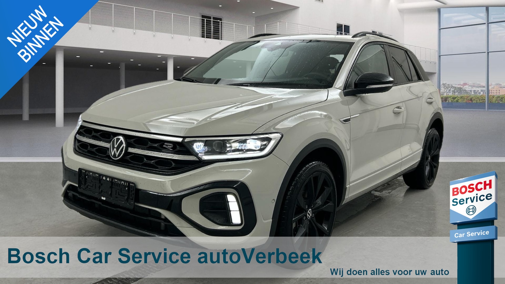 Volkswagen T-Roc - 1.5 TSI R-Line Edition | Pano | Navi | App-connect | LED Plus | 19" LMV Black | Nw.prijs € - AutoWereld.nl