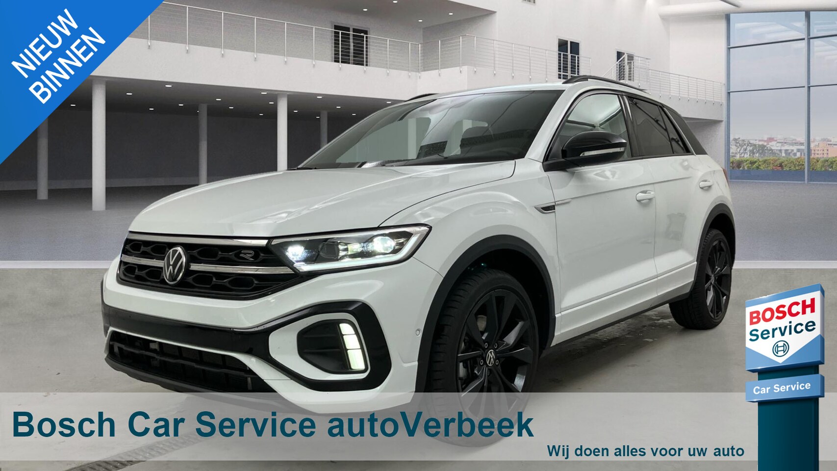 Volkswagen T-Roc - 1.5 TSI R-Line Edition | Pano | Navi | App-connect | LED Plus | 19" LMV Black | Nw.prijs € - AutoWereld.nl