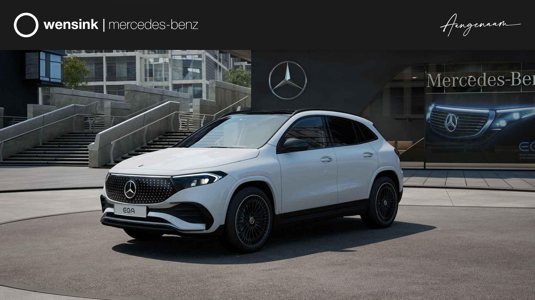 Mercedes-Benz EQA - 250+ Business Solution AMG 71 kWh | Panoramaschuifdak | Head-up | Burmester | Winterpakket - AutoWereld.nl