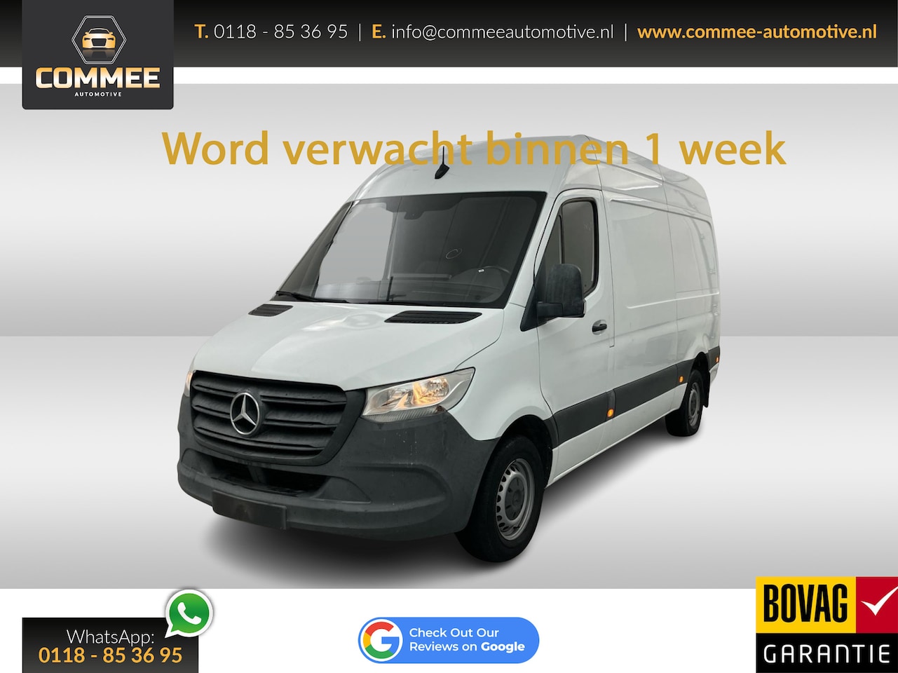 Mercedes-Benz Sprinter - 316 2.2 CDI 325 L2H2 CAM I CR.Control I Trekhaak I MBUX - AutoWereld.nl
