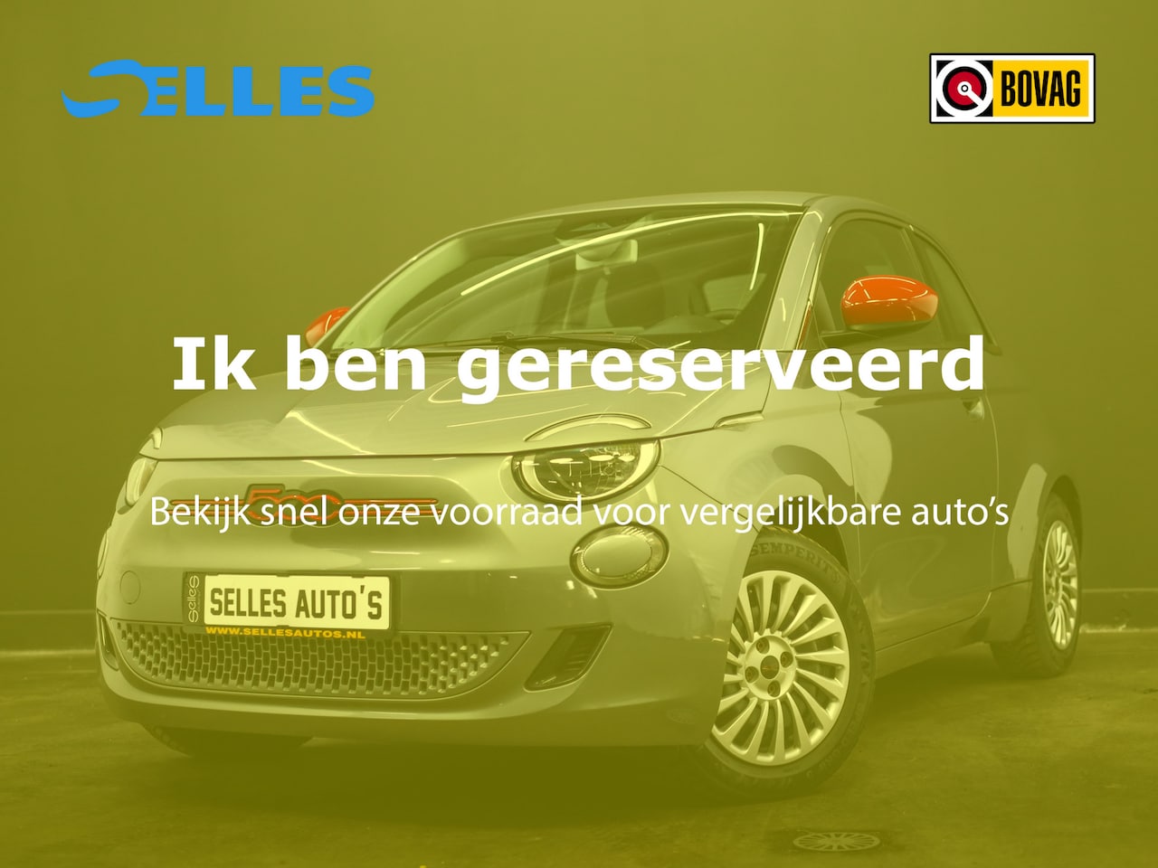 Fiat 500 - RED 42 kWh Camera Applecarplay | Stoelverwarming - AutoWereld.nl