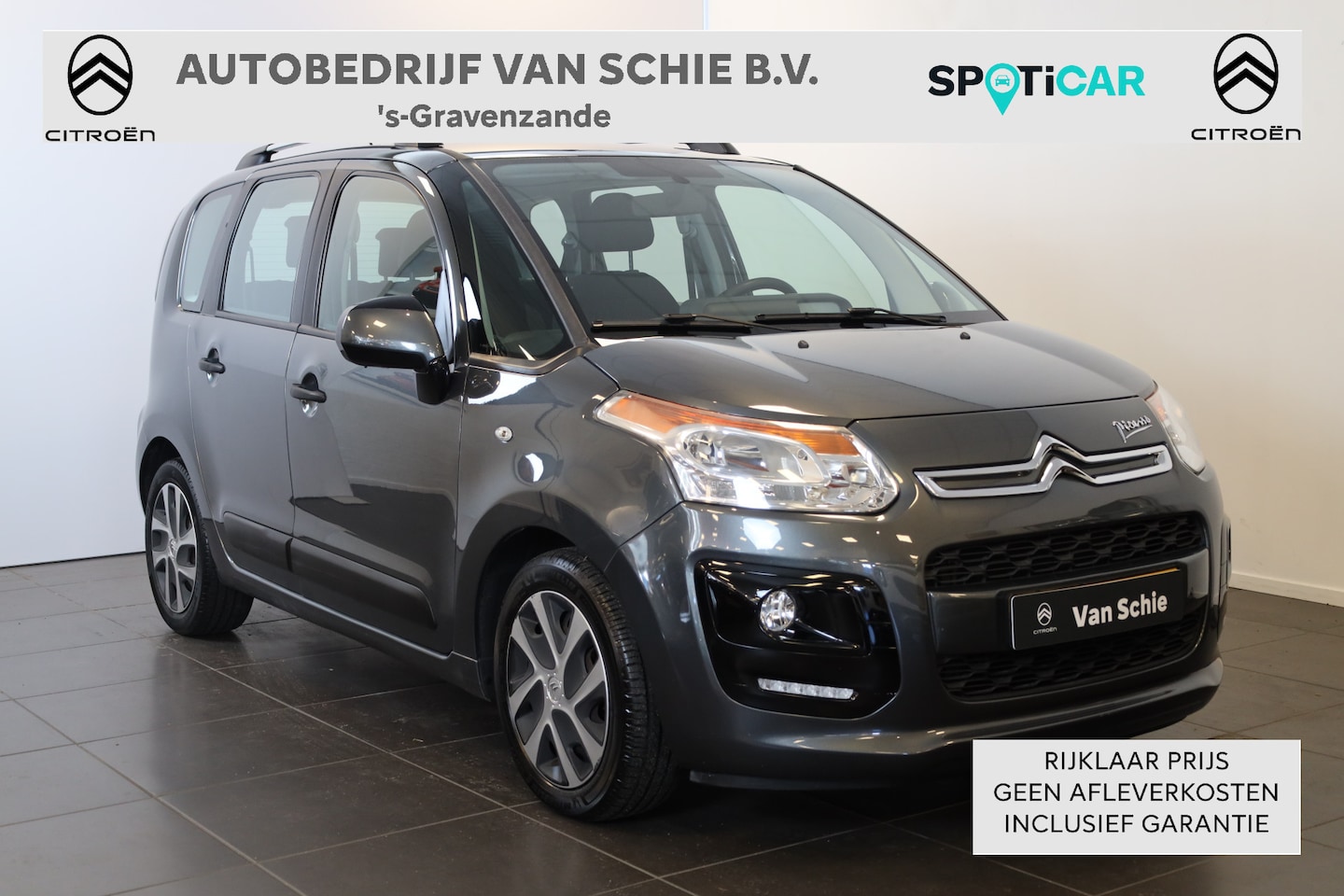 Citroën C3 Picasso - VTi 95 Tendance Airco | Trekhaak | Res wiel | Park. Sensoren - AutoWereld.nl