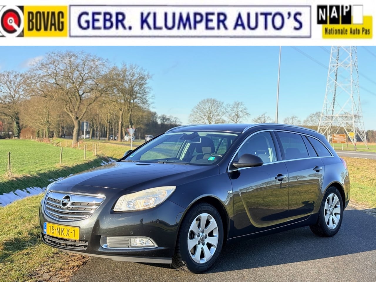 Opel Insignia Sports Tourer - 1.6 T Edition Navi, Cruise, ECC, Trekhaak, PDC, 3e Eigenaar - AutoWereld.nl