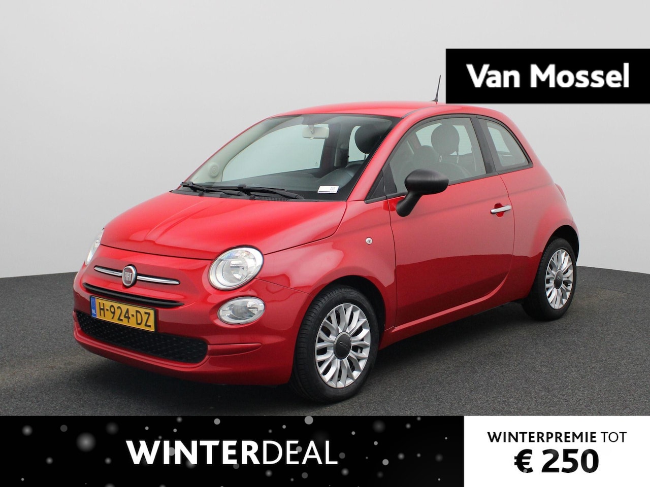 Fiat 500 - 0.9 TwinAir Turbo Young | Airco | Cruise Control | LED Verlichting | - AutoWereld.nl