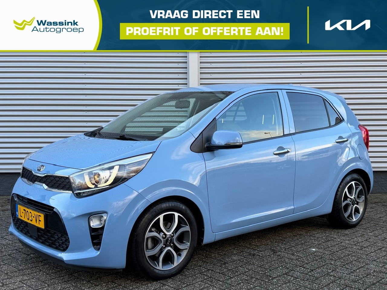 Kia Picanto - 1.0 DPi AMT 67pk 4-zits DynamicPlusLine | Navigate | Climate Control | Cruise Control | Ca - AutoWereld.nl