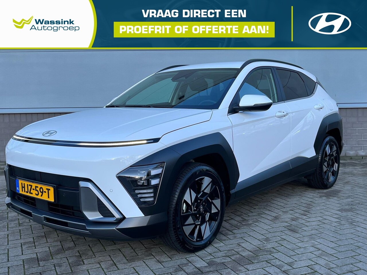 Hyundai Kona - 1.6 GDI HEV 141 pk DCT Comfort Smart | Camera | Elektrische achterklep | Stoel- en stuurve - AutoWereld.nl