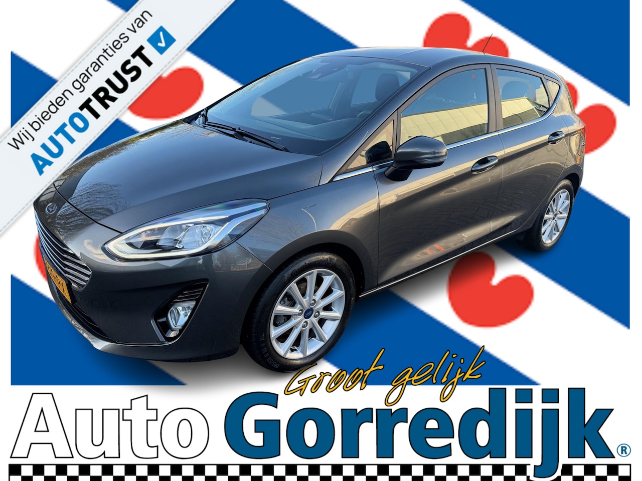 Ford Fiesta - 1.0 EcoBoost Titanium NAVI,LMV,PDC - AutoWereld.nl