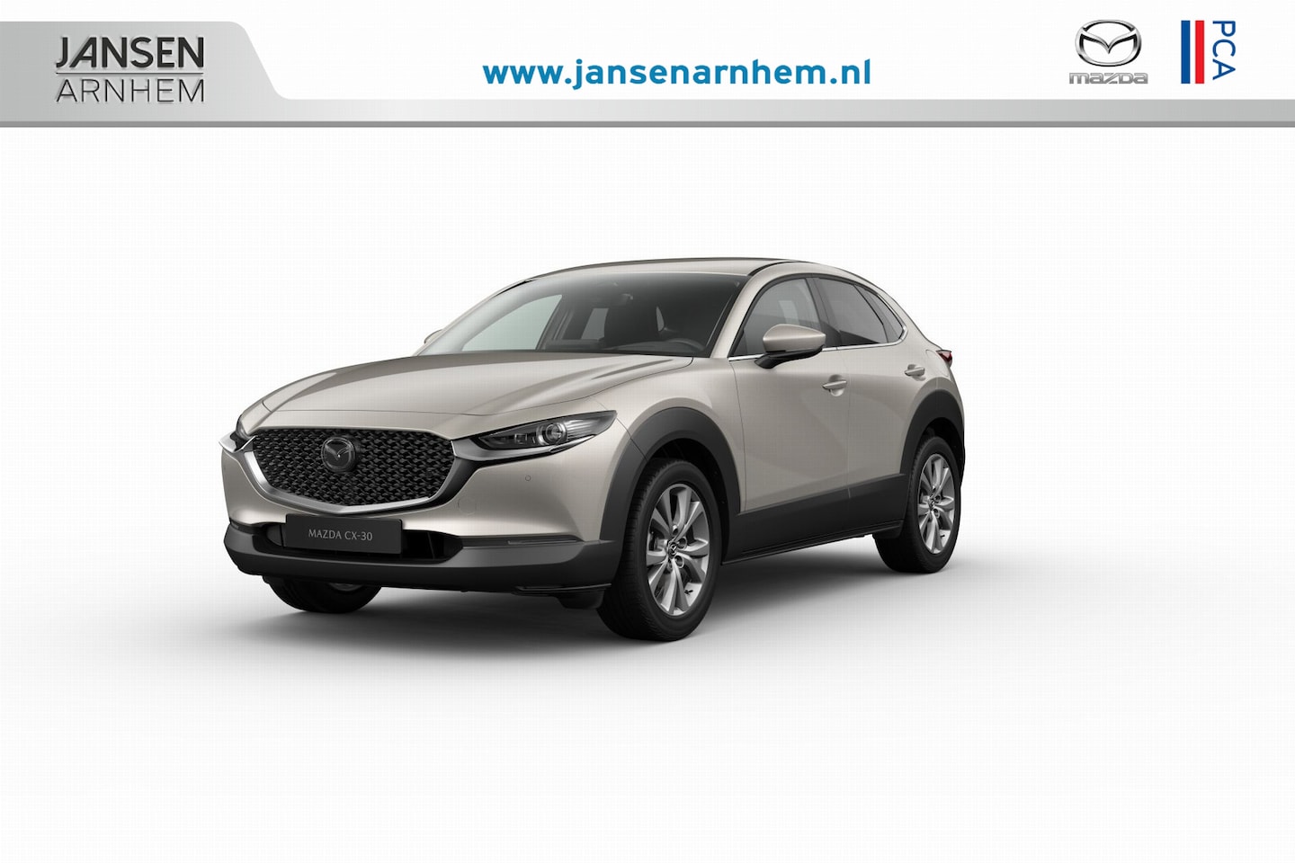 Mazda CX-30 - Exclusive-Line Business Edition | 18-inch lichtmetalen velgen, Silver | 360° View Monitor - AutoWereld.nl