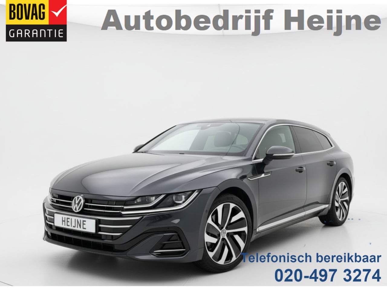 Volkswagen Arteon Shooting Brake - eHYBRID 218PK DSG R-LINE BUSINESS+ TREKHAAK/360CAMERA/IQ-LIGHT - AutoWereld.nl