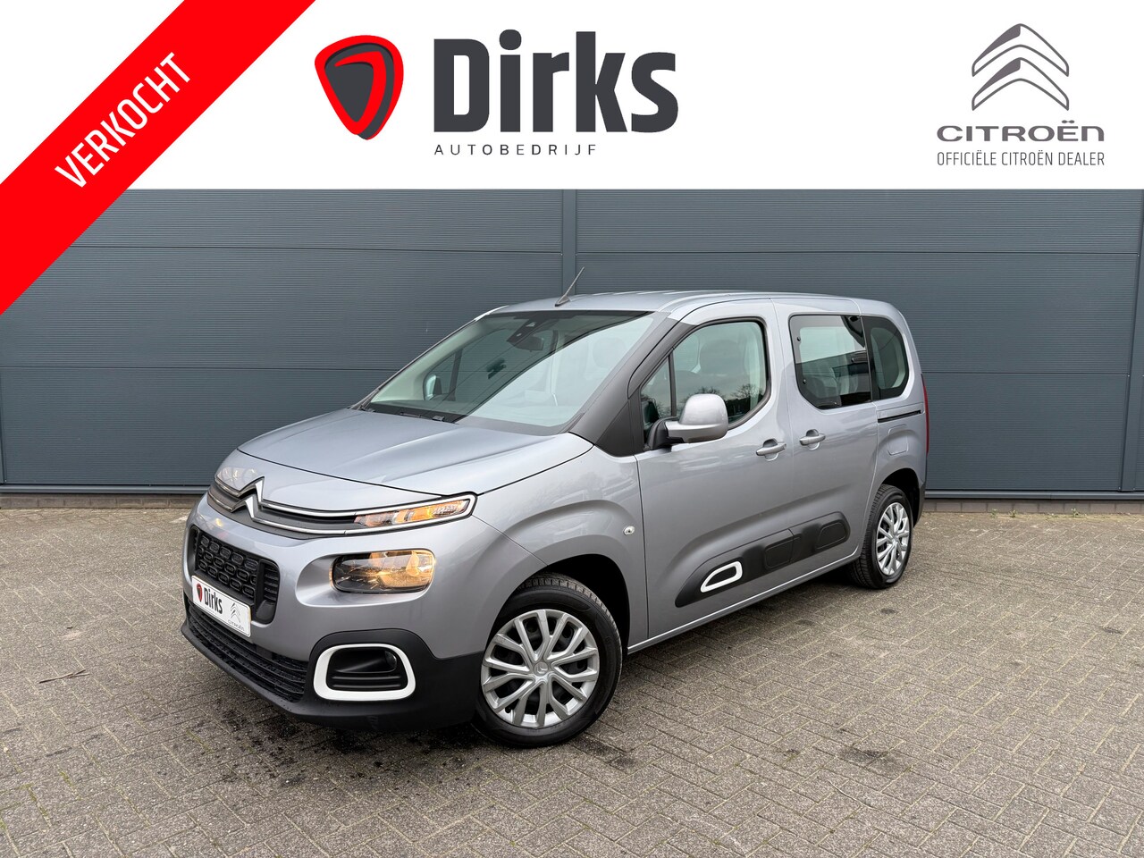 Citroën Berlingo - 110pk Feel (Airco - Navigatie via APP - Parkeersensoren - Cruise Controle - 2x schuifdeure - AutoWereld.nl