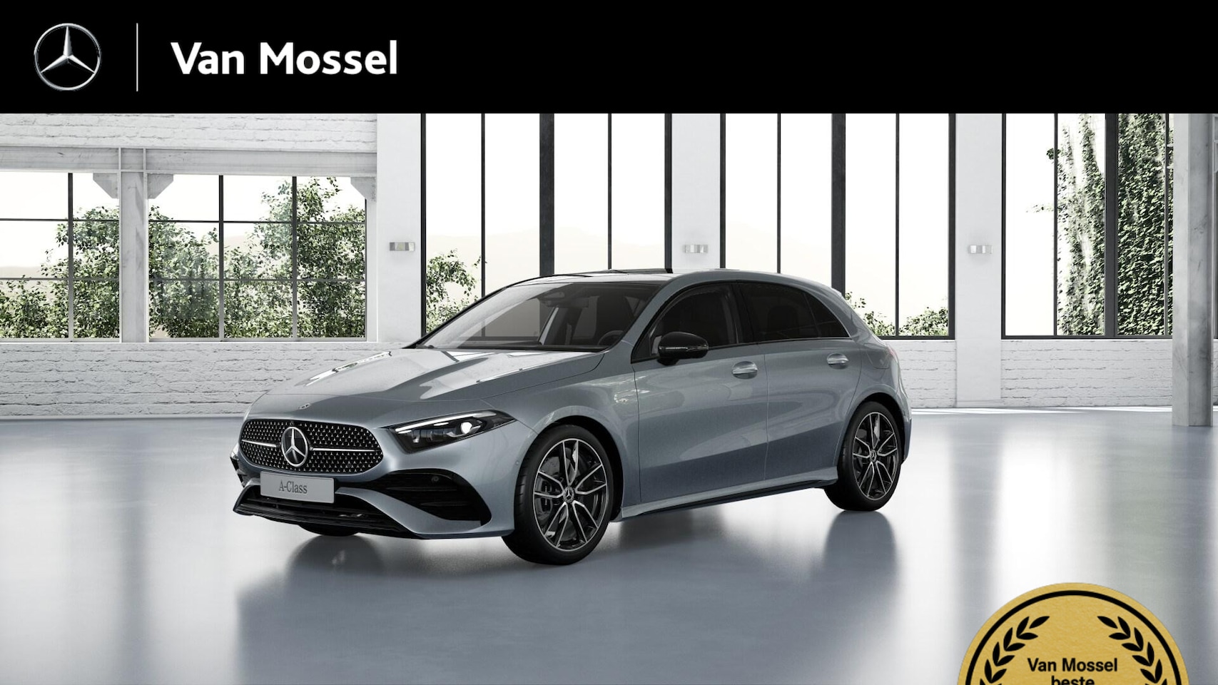 Mercedes-Benz A-klasse - 250 e AMG Line / Stoelverwarming / 360Graden-Camera / Panorama-schuifdak / Night-Pakket / - AutoWereld.nl