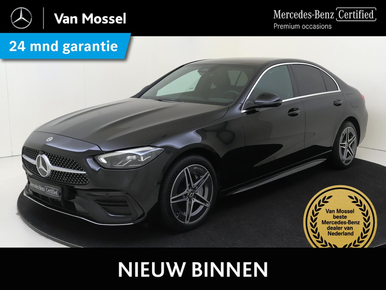 Mercedes-Benz C-klasse - 300 e AMG Line / Memory-Stoelen / Stoelverwarming / - AutoWereld.nl