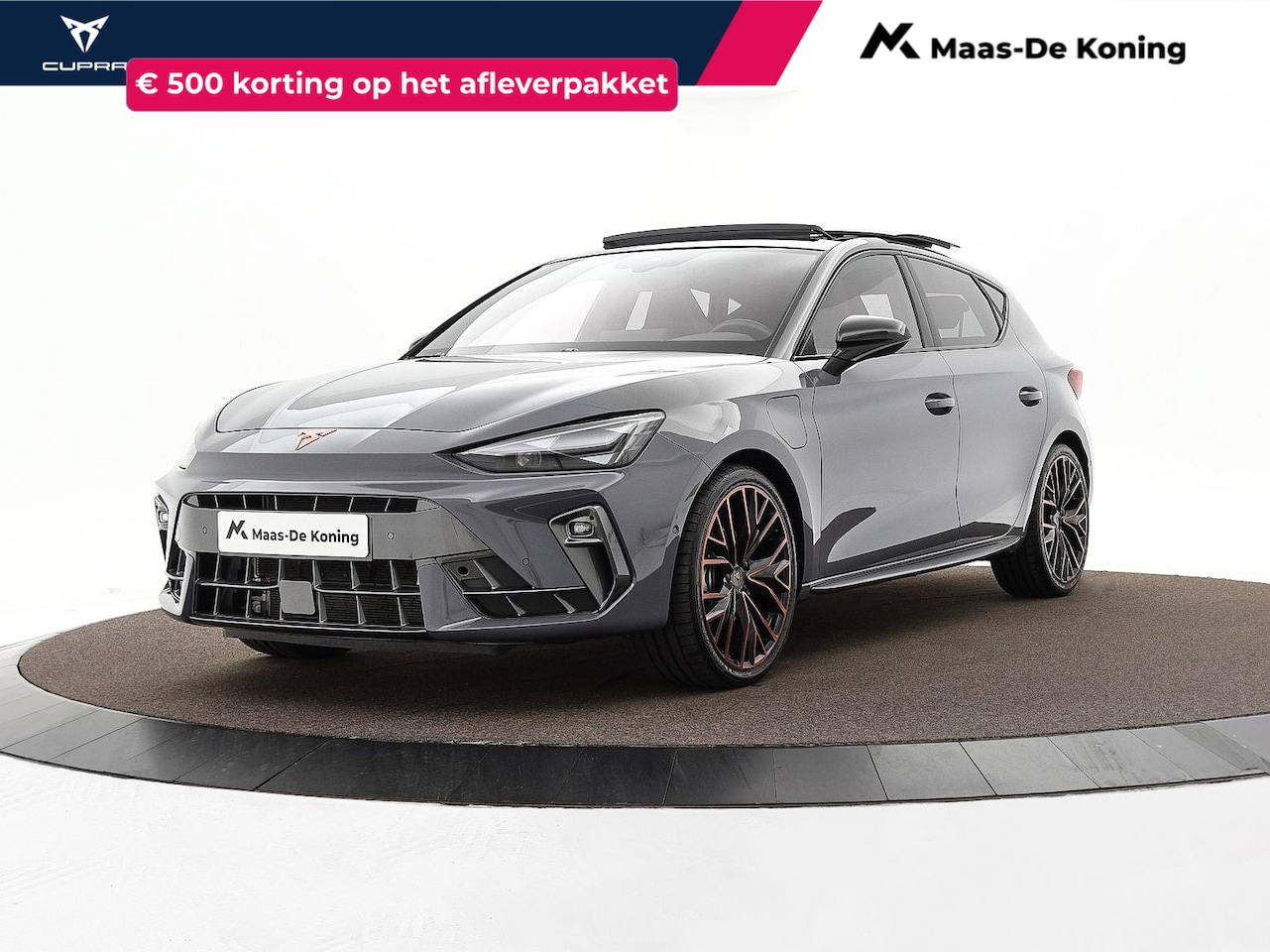 CUPRA Leon - 1.5 TSI 204pk DSG e-Hybrid VZ Performance · Panoramadak · Camera · Keyless · Dodehoek Dete - AutoWereld.nl