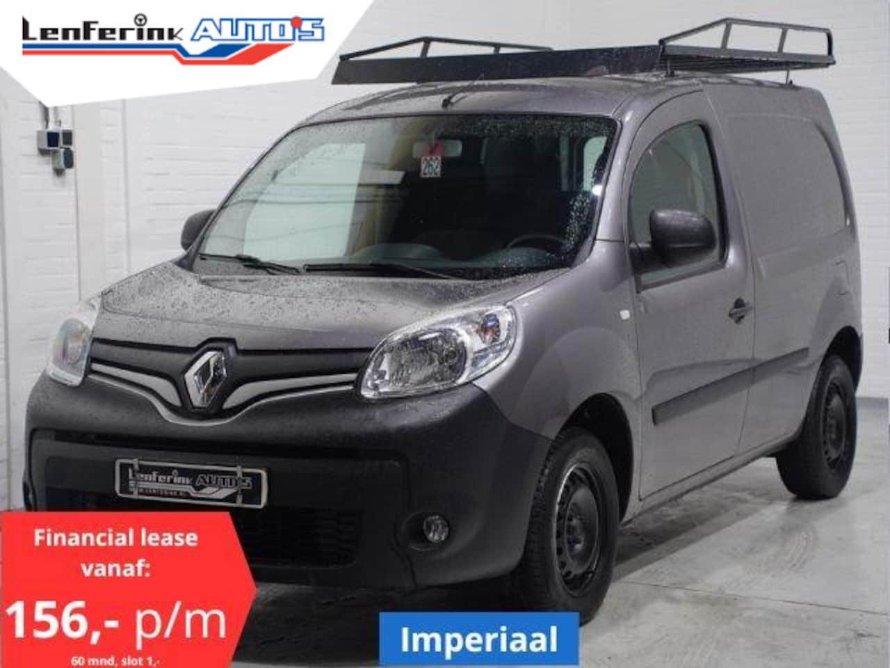 Renault Kangoo - 1.5 dCi 75 pk Comfort Airco, Imperiaal Cruise Control, PDC achter, 1e Eigenaar, NAP, 2-Zit - AutoWereld.nl