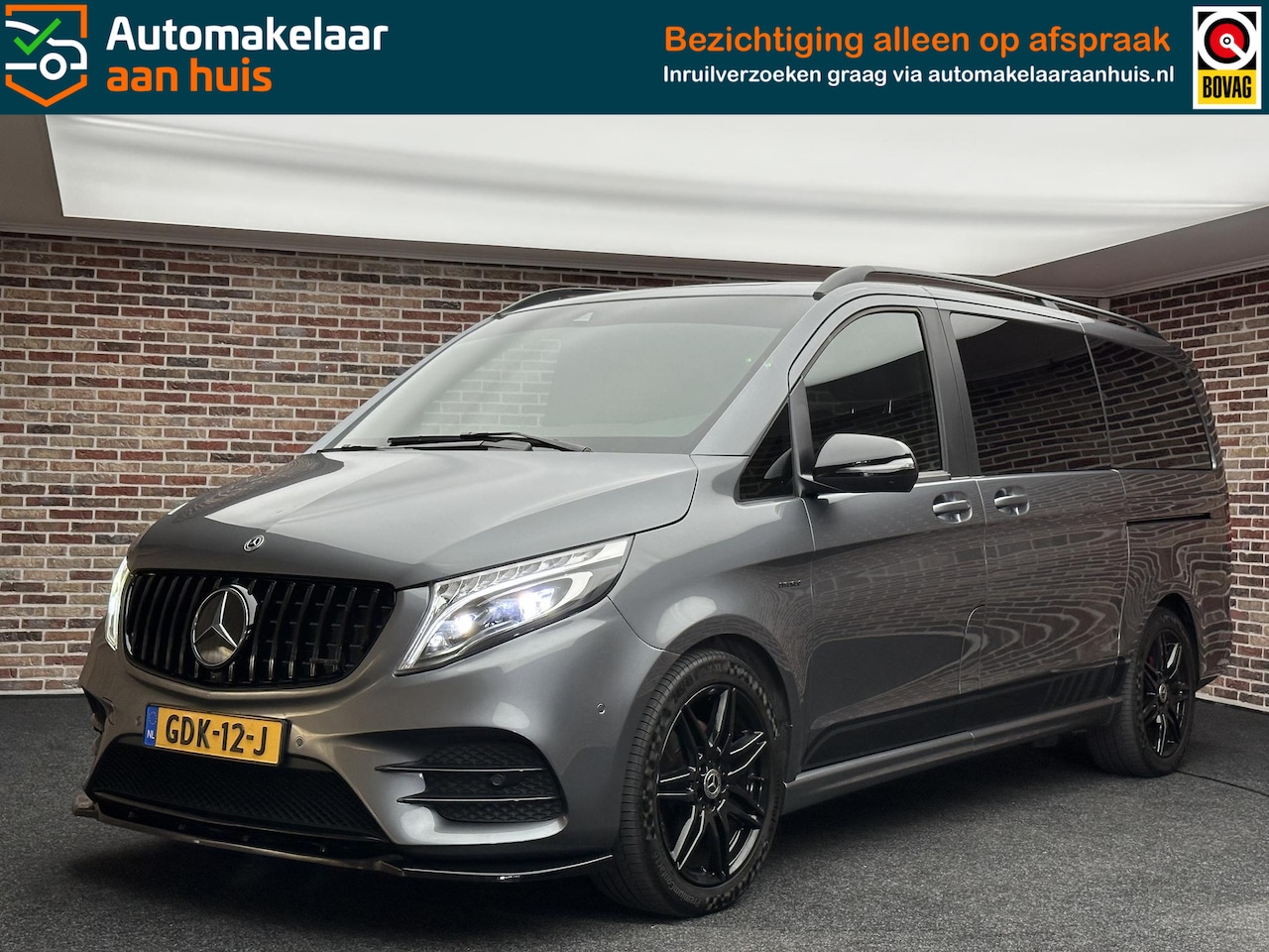 Mercedes-Benz V-klasse - 300d Lang Edition | MARGE| LED| Dubbele deur| 7 persoons| Adaptieve cruise| - AutoWereld.nl