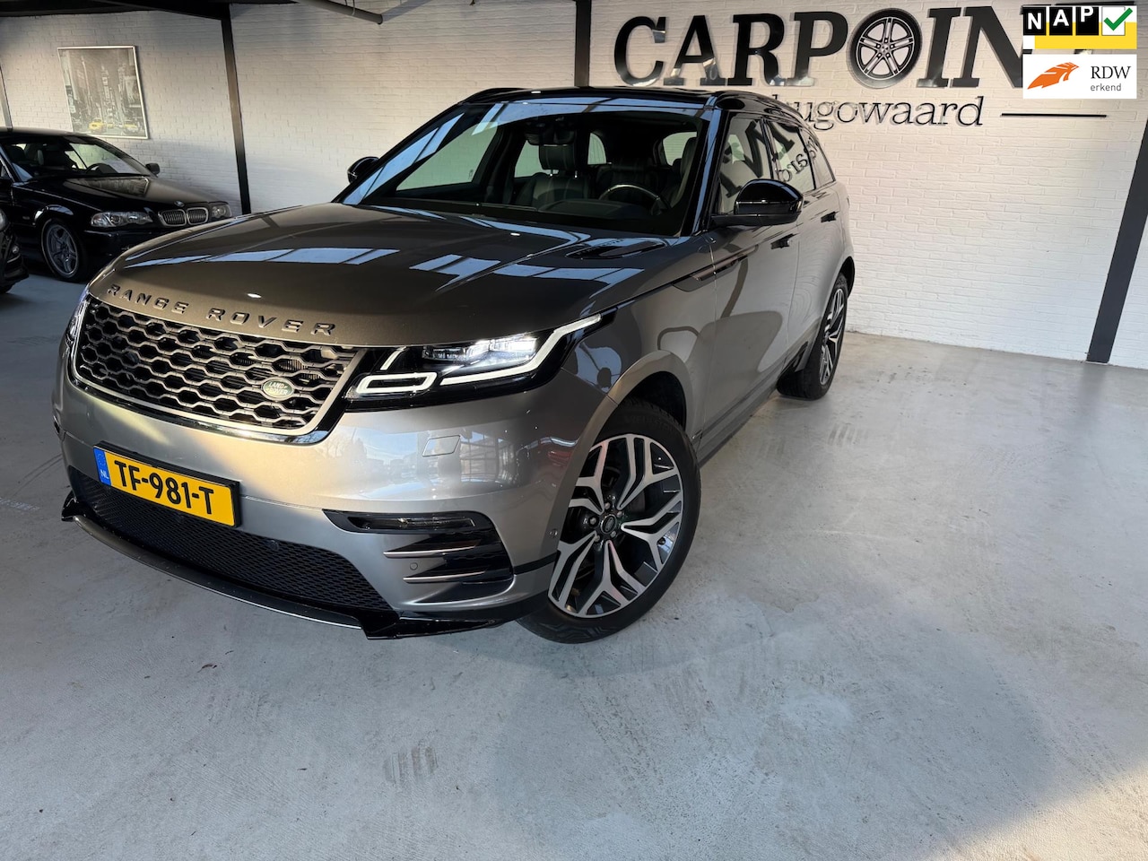 Land Rover Range Rover Velar - 2.0 I4 Turbo AWD R-Dynamic HSE P250 Orig NL Deal O.H Leer Pano Camera Volste Uitvoering - AutoWereld.nl