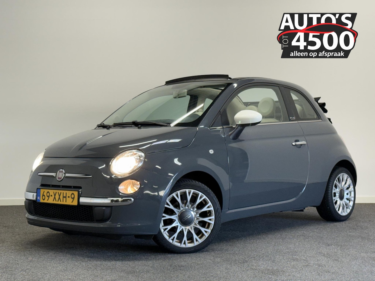 Fiat 500 C - 0.9 TwinAir Color Therapy Cabrio! CarPlay! - AutoWereld.nl