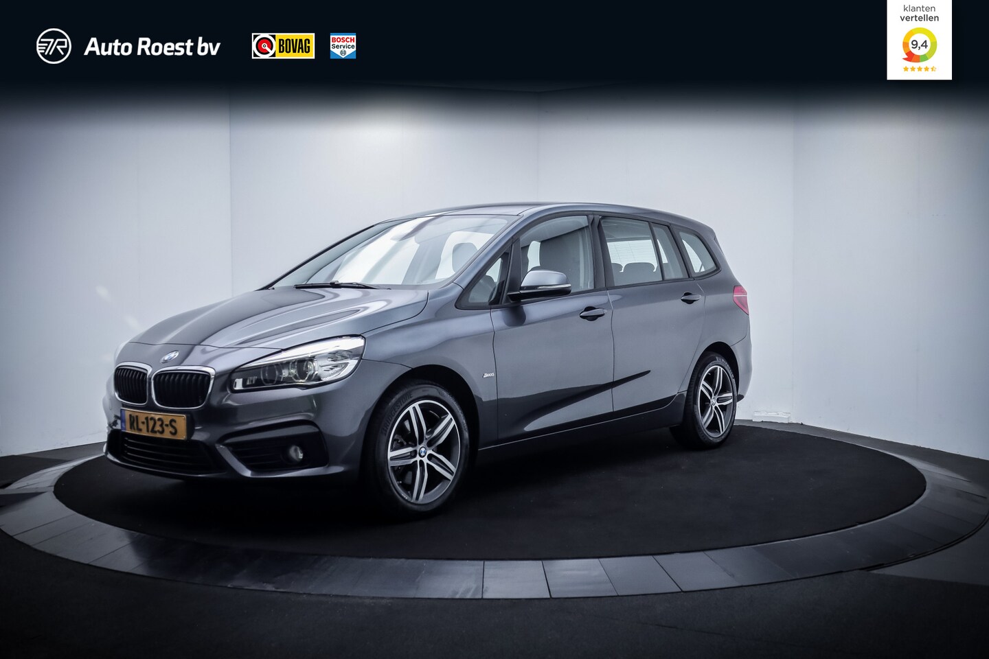 BMW 2-serie Gran Tourer - 218iA 7P SPORT-LINE FULL LED | NAVI | CLIMA | SPORTSTOELEN | ELEK KLEP | PDC | LMV - AutoWereld.nl