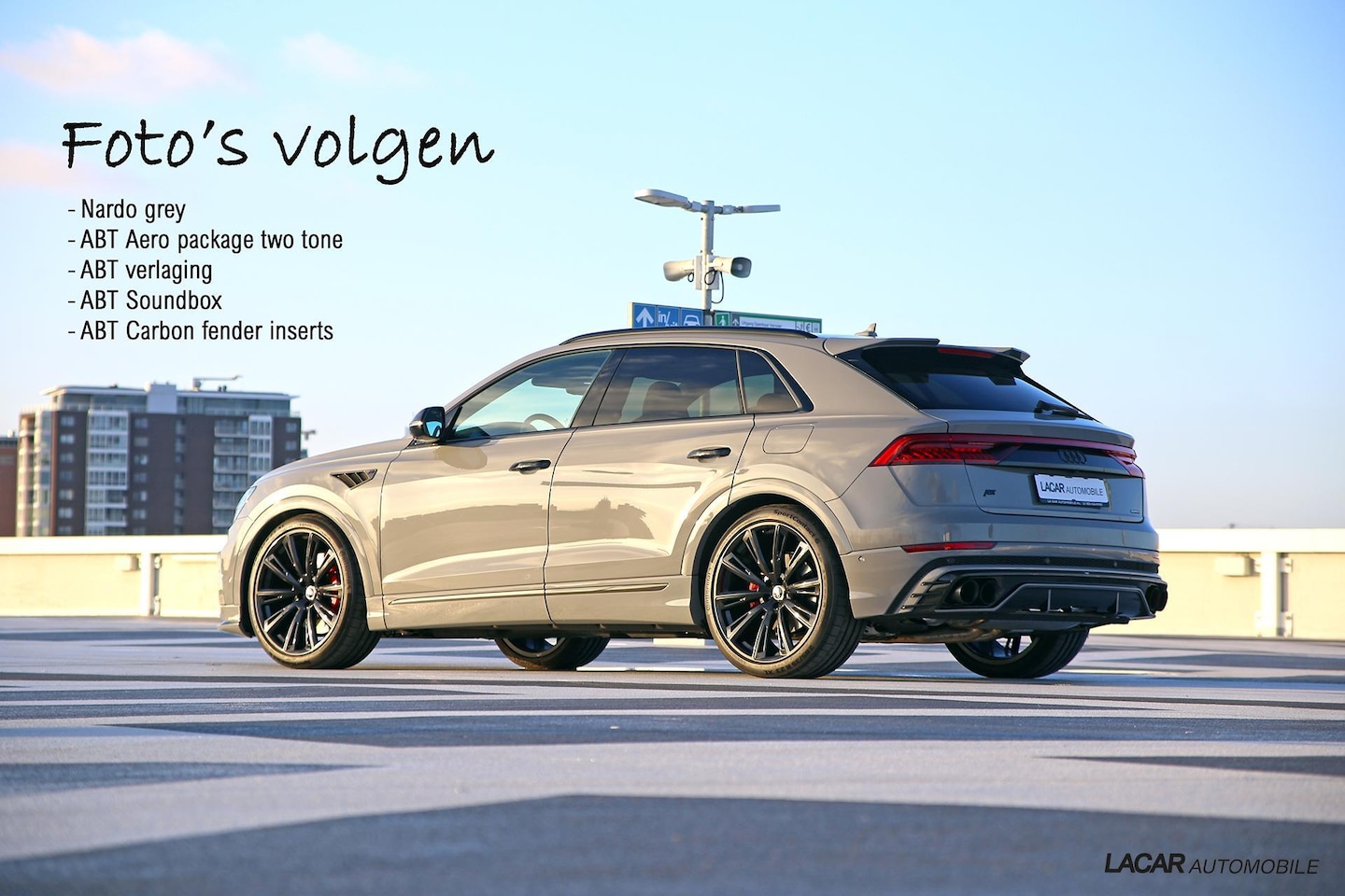 Audi Q8 - 60 TFSI e quattro Pro Line S Competition I ABT Aero - AutoWereld.nl