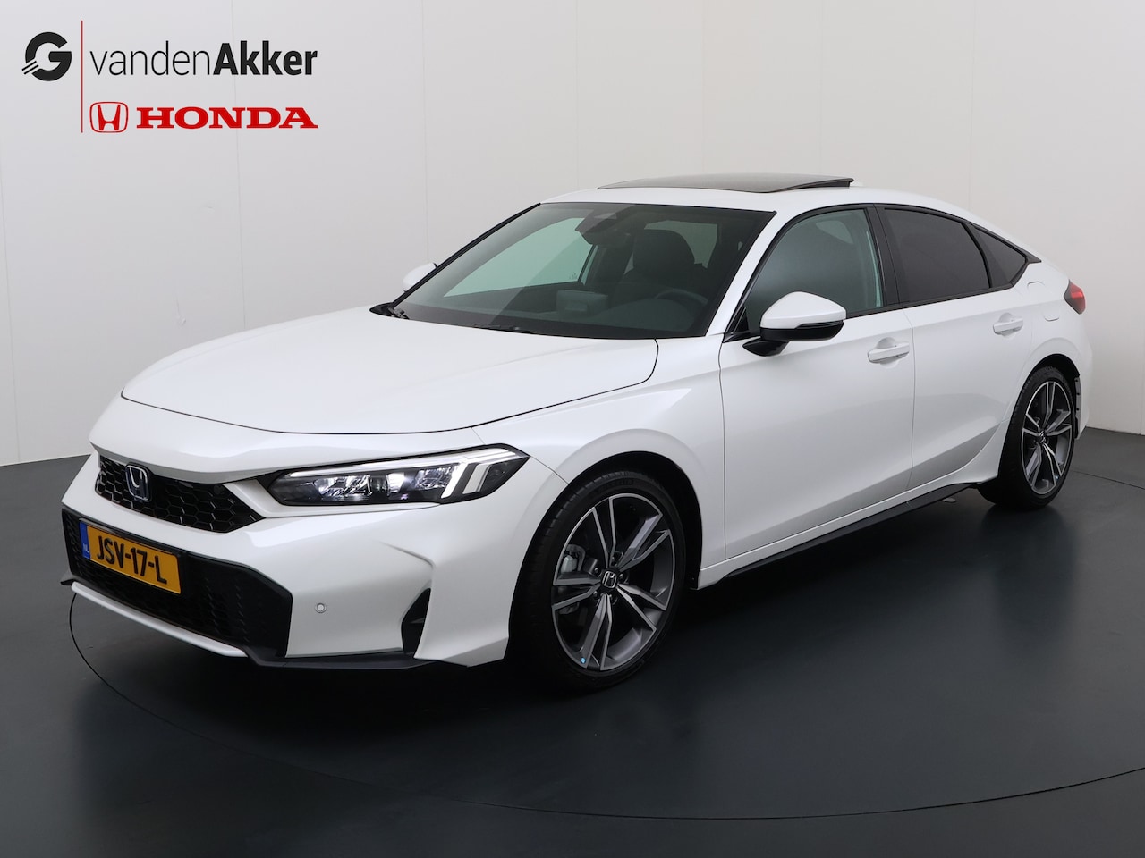 Honda Civic - 2.0 HYBRID 184PK eCVT Advance Facelift Rijklaarprijs incl fabrieksgarantie - AutoWereld.nl