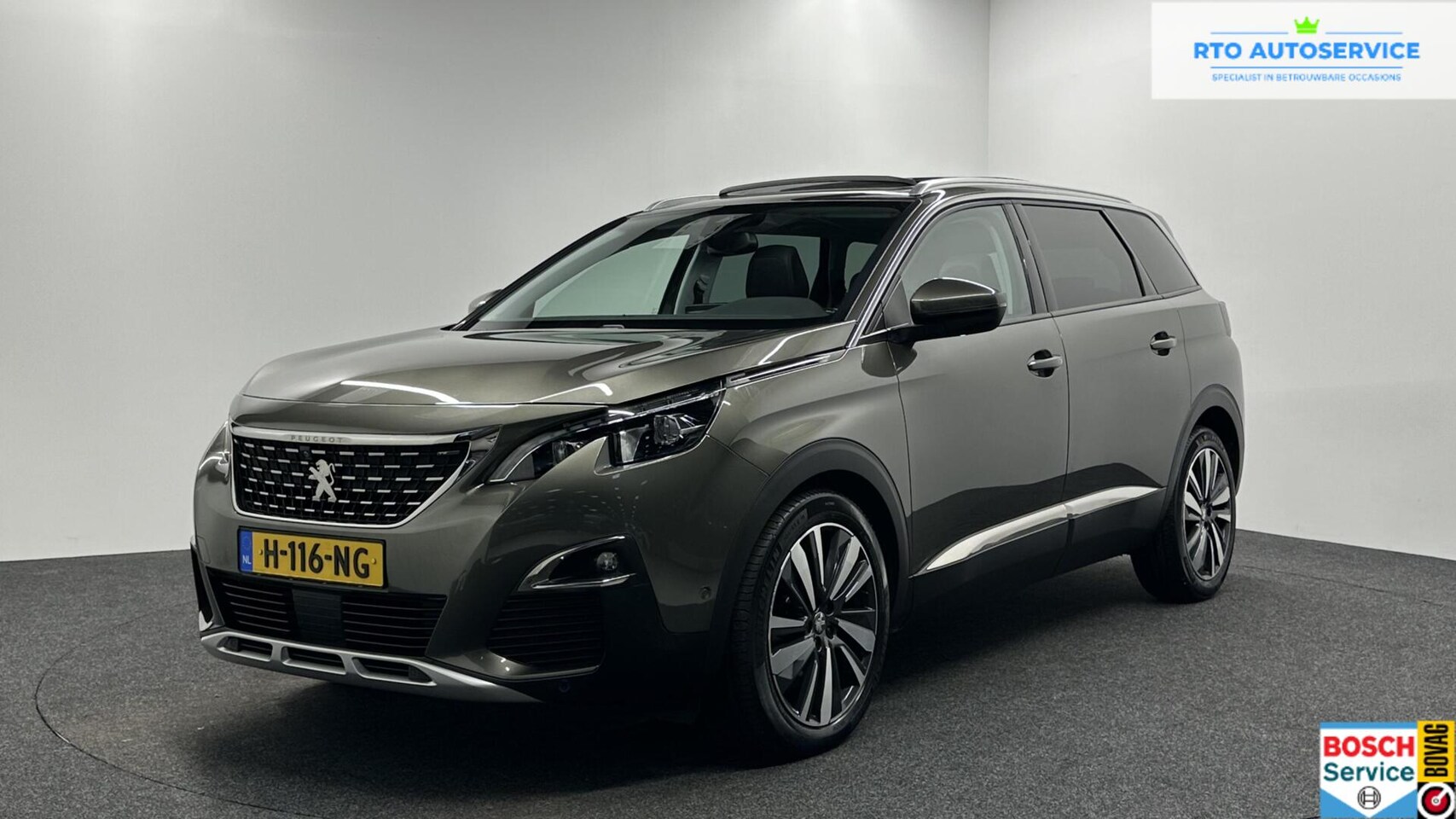 Peugeot 5008 - 1.2 PureTech Blue Lease Premium PANO CAMERA LM ECC CRUISE. - AutoWereld.nl