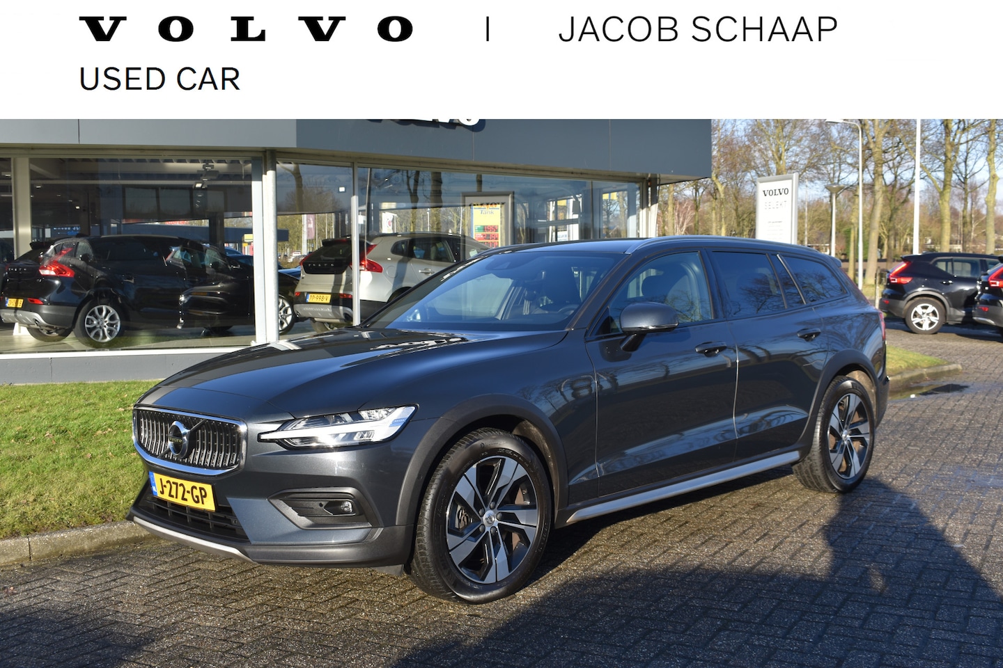 Volvo V60 Cross Country - T5 AWD 250PK Automaat Pro | ACC | BLIS | H&K | Leder | Stuurverwarming | Leder | - AutoWereld.nl